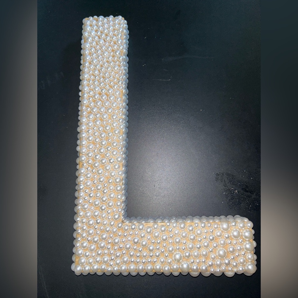 Embellished Letter Decor